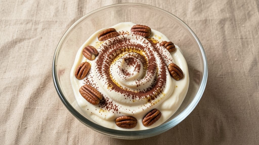 Baker's German Chocolate Cake Frosting Recipe: Toasted Pecan-Cocoa Swirls Without Separation
