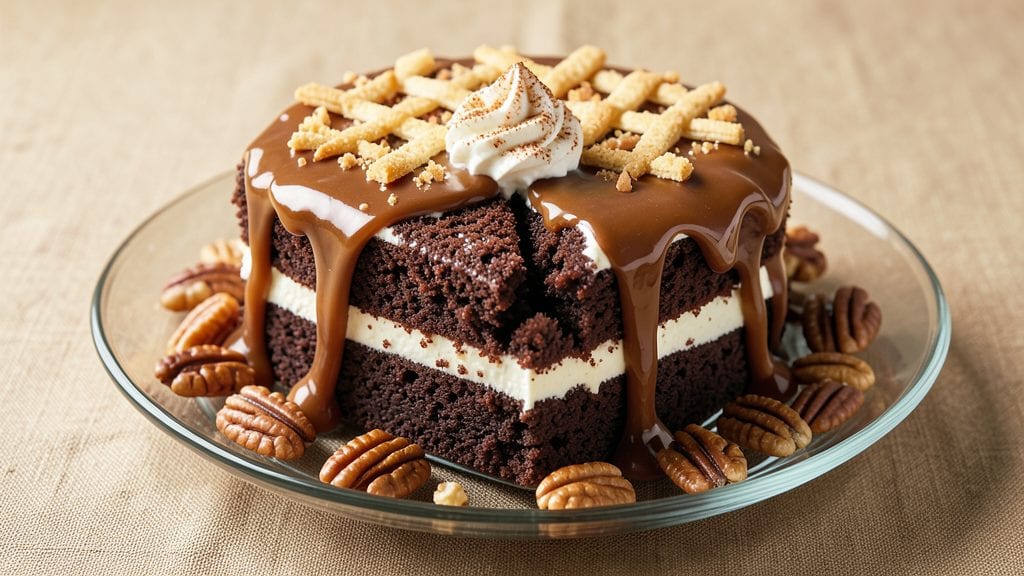 Baker's German Chocolate Cake High Altitude Recipe: Pecan-Cocoa Swirls Without Separation