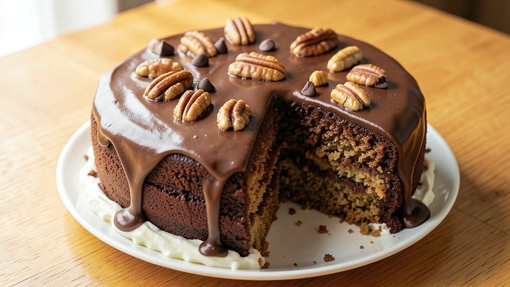 Baker's German Chocolate Cake Icing Recipe: Toasted Pecan-Cocoa Swirls With Zero Separation