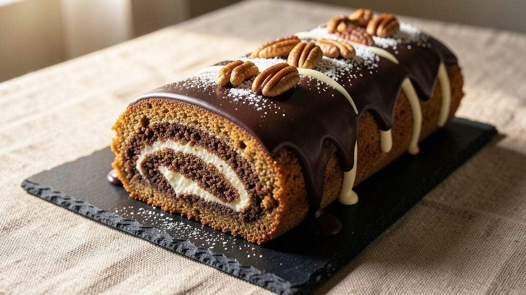 Betty Crocker Chocolate Cake Roll Recipe: Swirled Fudgy Layers With Toasted Nut Crown