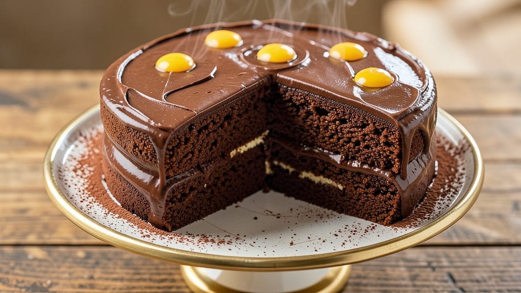 Betty Crocker Chocolate Fudge Cake Recipe: Fudgy Layers with Toasted Walnut Crown