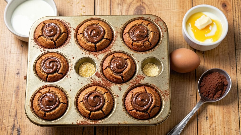 Betty Crocker Chocolate Muffins Recipe: Fudgy Cocoa Swirls With Toasted Nut Crunch