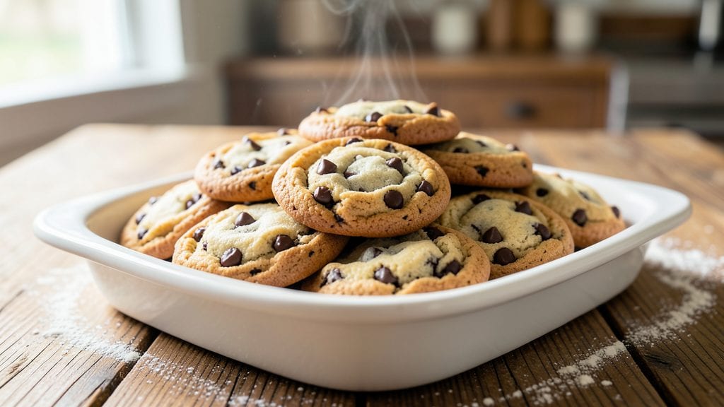 Betty Crocker's Original Chocolate Chip Cookie Recipe: Warm, Crunchy Edges and Soft Centers