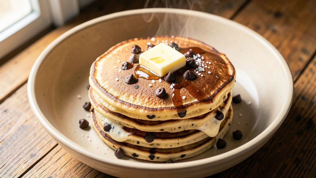 Bisquick Chocolate Chip Pancakes Recipe: Fluffy Stacks With Melty Chips in Minutes