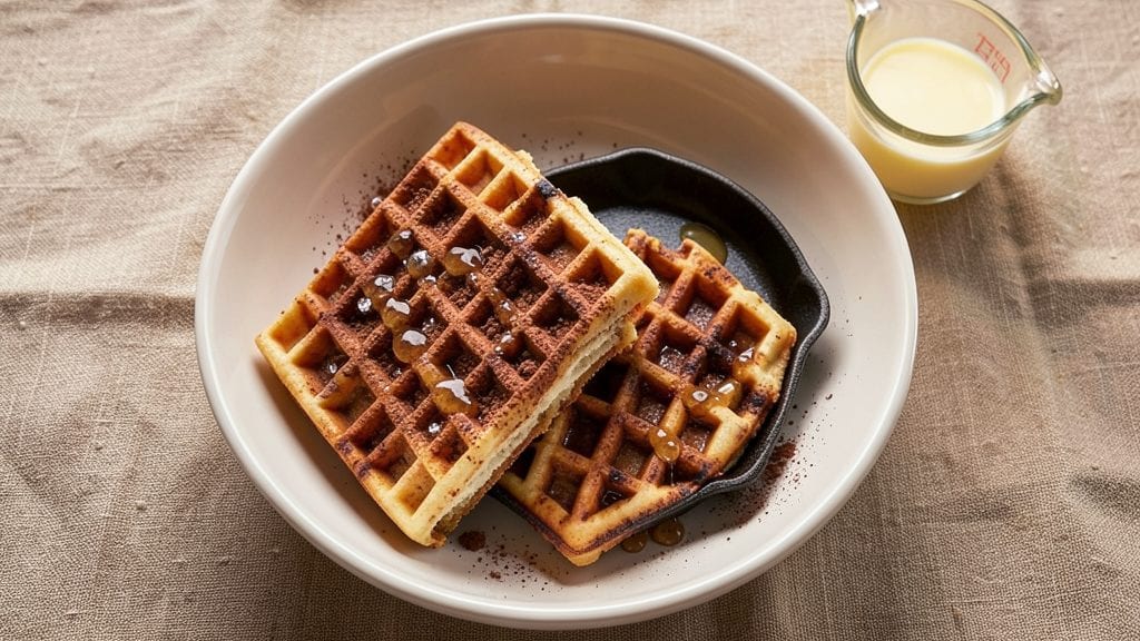 Bisquick Chocolate Waffles Recipe: Crispy Grid Iron Crunch With Gooey Centers