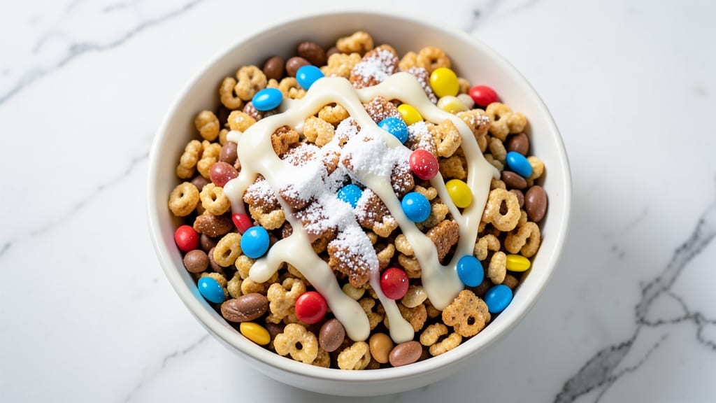 Chex Mix Recipe With White Chocolate And M&M'S: Sweet-Salty Cluster Magic in One Bowl