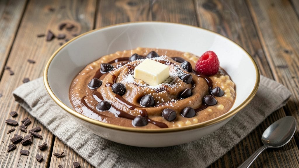 Chocolate Cream of Wheat Recipe: Warm Breakfast Dessert With Silky Chocolate Swirls