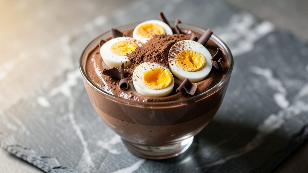 Hard-Boiled Egg Chocolate Mousse Recipe: Unexpected Protein-Packed Indulgence