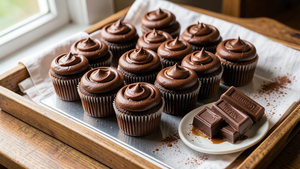Hershey's Chocolate Cupcake Recipe: Fudgy Cocoa Bombs With Cream Cheese Frosting