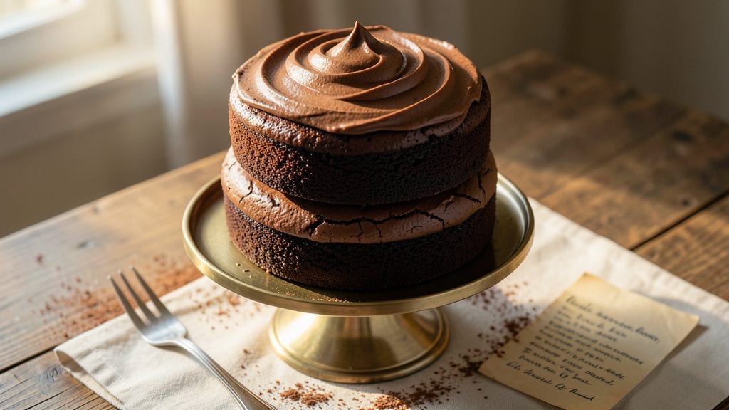 Hershey's Old-Fashioned Chocolate Cake Recipe: Triple-Layered Fudgy Magic