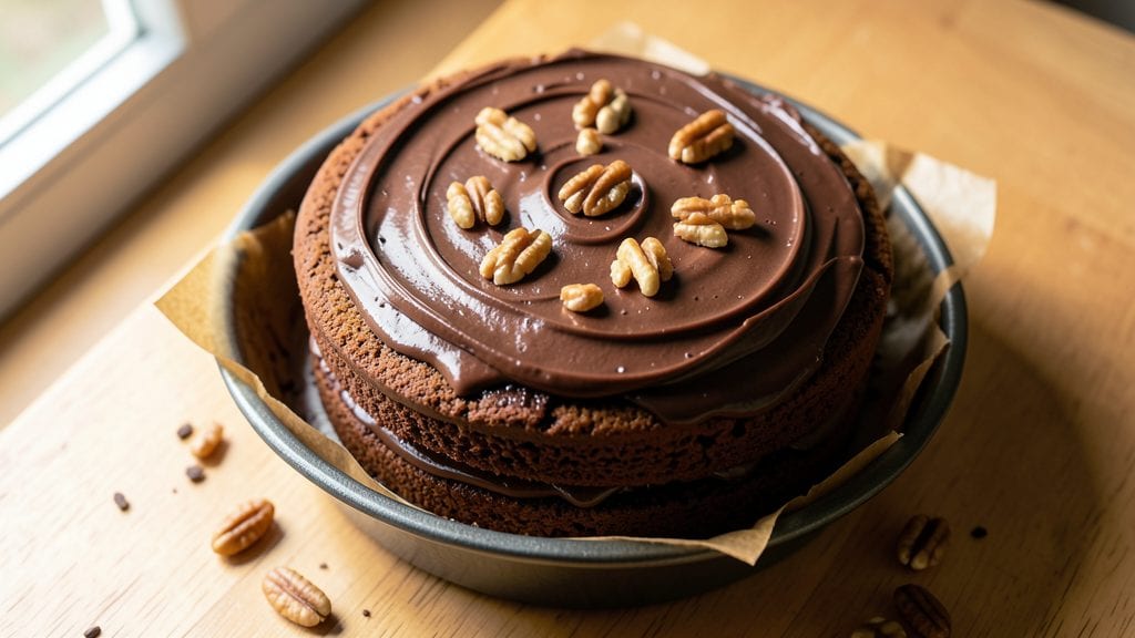 Sally's Baking Addiction German Chocolate Cake Recipe: Toasted Pecan-Cocoa Layers With Zero Separation